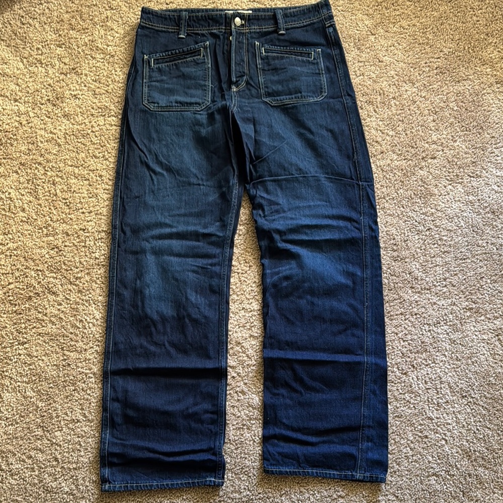 We The Free Relaxed Blue Jeans Timeless Fit